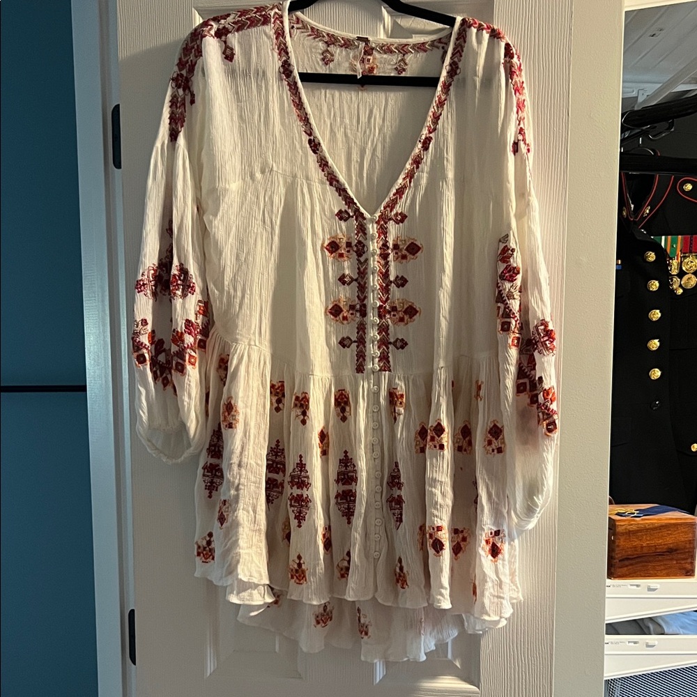 Arianna Embroidered Tunic- FP